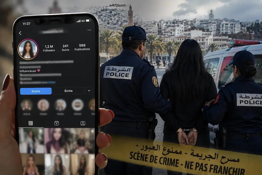 Tanger : une influenceuse placée en garde à vue dans le cadre d’une enquête pour une présumée agression