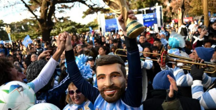 Argentine fans clash in Atlanta before World Cup semi-final against England