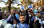 Argentine fans clash in Atlanta before World Cup semi-final against England