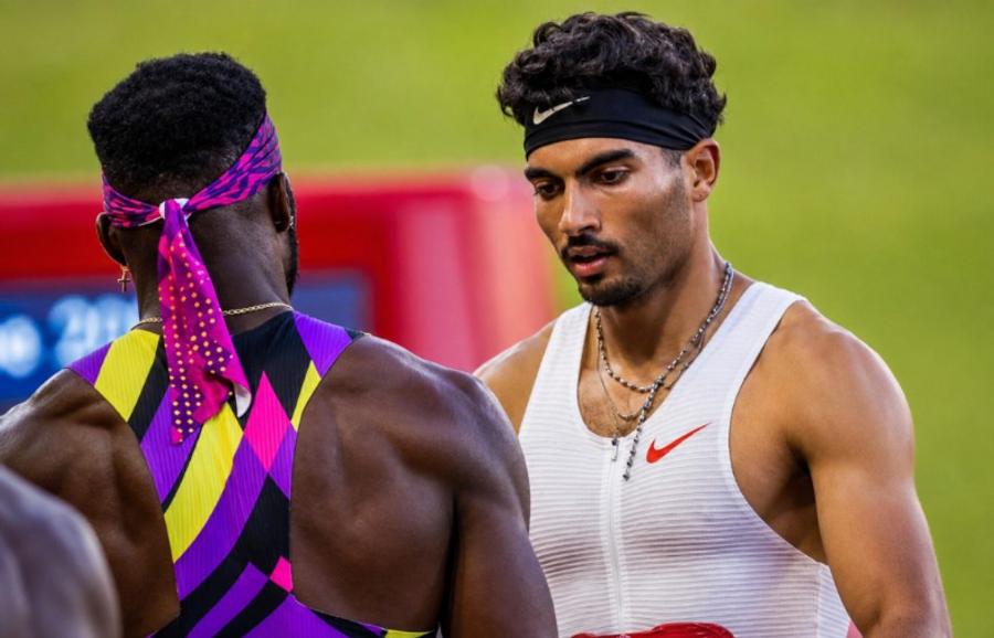 Yassine Hssine entre dans l'histoire avec un record du Maroc et du monde arabe sur 200 m