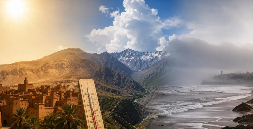 Météo Maroc : des températures en hausse et un temps chaud sur la majorité des régions