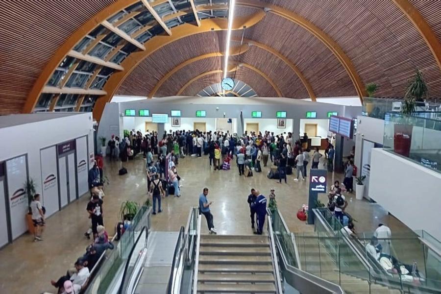 La gare routière de Rabat montre déjà des signes de dégradation