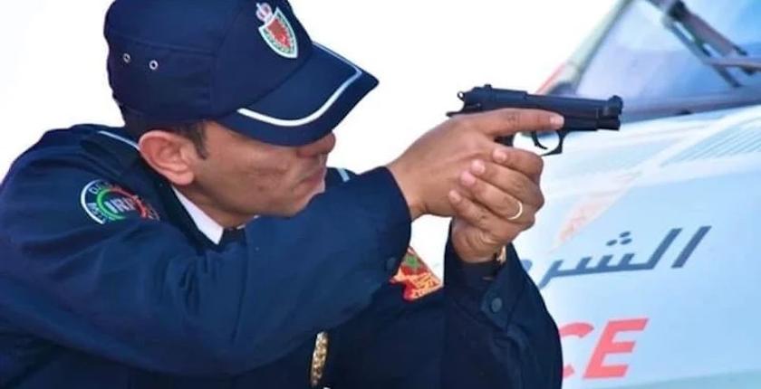 رصاصة تحذيرية لتوقيف جانح بسيدي قاسم