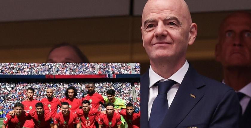 FIFA president praises Morocco after impressive 2026 World Cup campaign