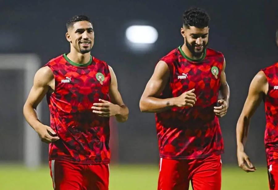حكيمي والصيباري يغيبان عن بداية تصفيات "الكان"