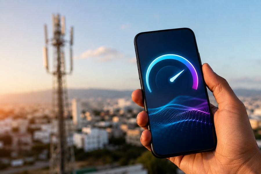 Le Maroc parmi les champions africains du débit mobile en upload