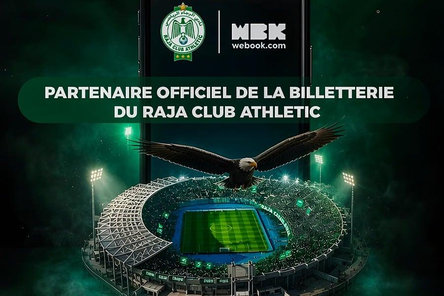 Billetterie digitale : Raja S.A. s’allie à webook.com pour les trois prochaines saisons