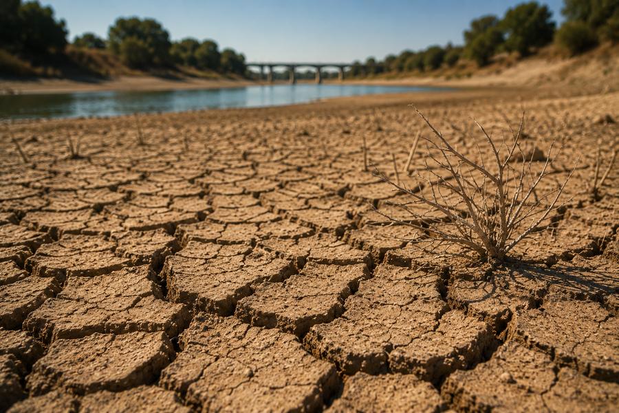 France : la sécheresse des sols atteint un niveau historique en 2026