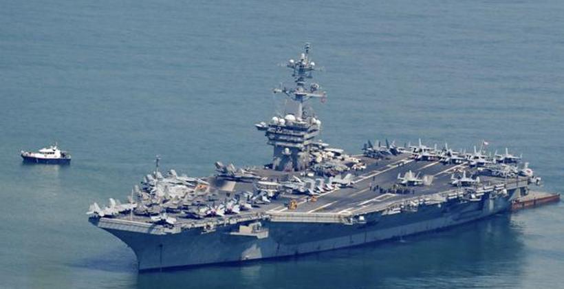 Os Estados Unidos reforçam sua presença naval no Oriente Médio com um novo porta-aviões