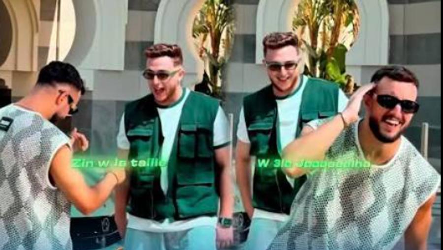 زهير بهاوي ولازارو يفاجئان الجمهور بأول تعاون غنائي بينهما