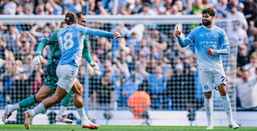 مانشستر سيتي يخطف فوزا قاتلا من بورنموث في الدوري الإنجليزي