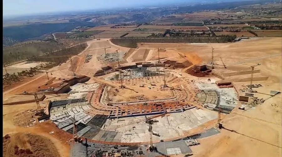 تقدم أشغال محطة قطار ملعب الحسن الثاني