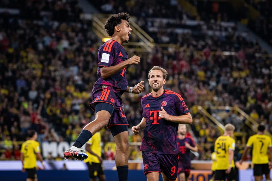 بايرن ميونخ يتوج بكأس السوبر الألماني على حساب دورتموند