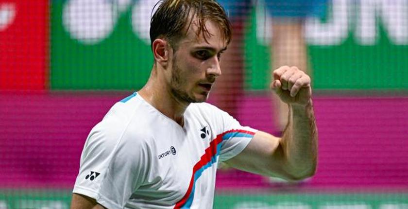 Alex Lanier raggiunge la finale mondiale e scrive una nuova pagina per il badminton francese