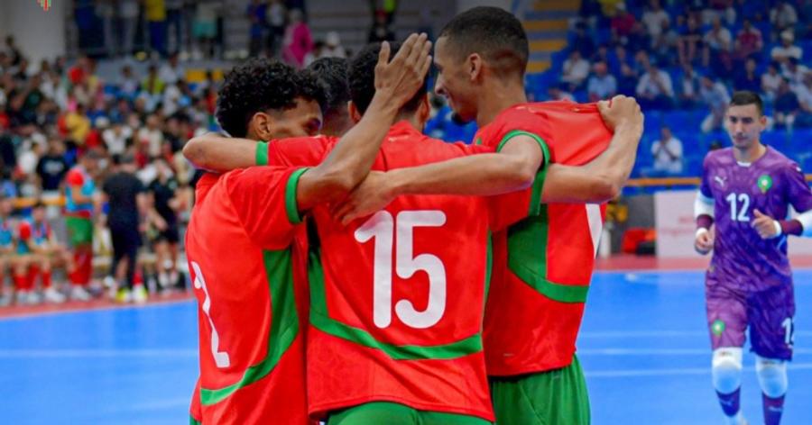 Futsal : le Maroc domine l’Arabie saoudite en amical avant le Mondial