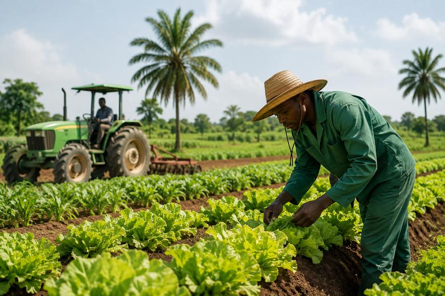 Togo : Le secteur primaire poursuit sa croissance malgré un ralentissement en 2025