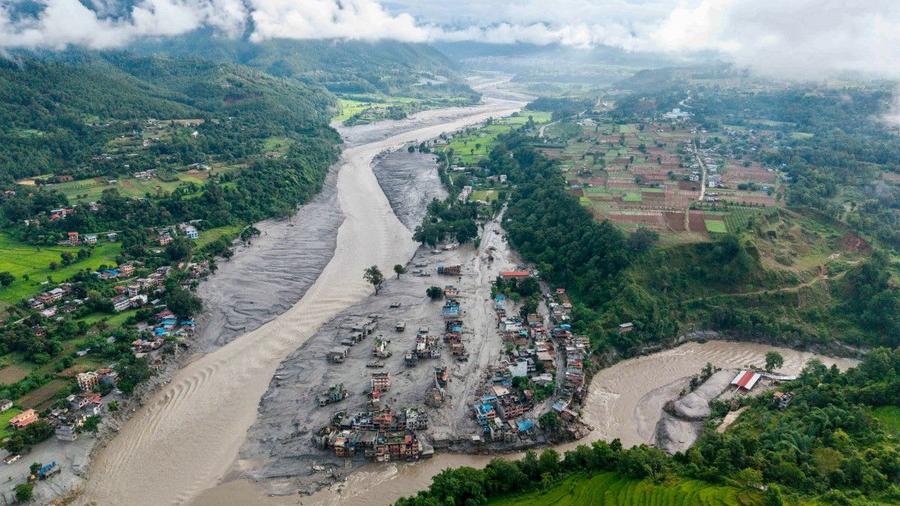 Floods in Nepal and Tibet: Death toll exceeds 350, over 1,300 missing