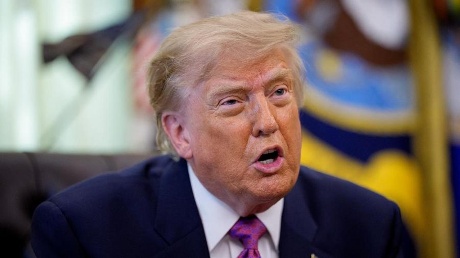 Donald Trump noemt zichzelf de 'grootste' president van de Verenigde Staten