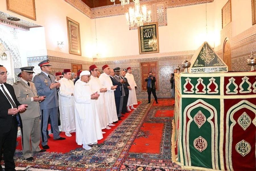 هبتان ملكيتان لضريح مولاي علي الشريف والزاوية الدرقاوية بالرشيدية