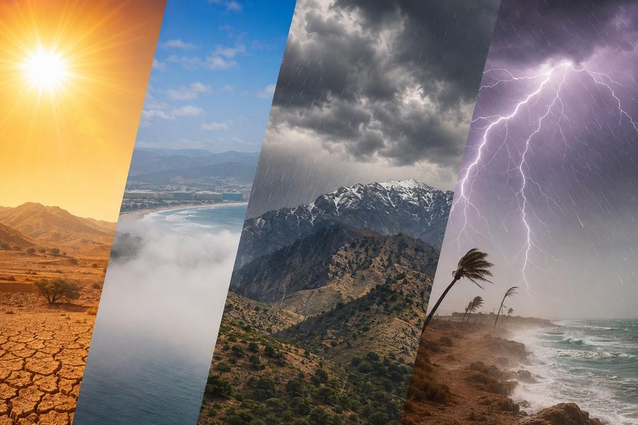 Météo Maroc : chaleur, risque de grêle et rafales de vent ce vendredi 7 août 2026