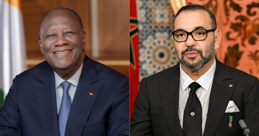 SM le Roi Mohammed VI réaffirme le partenariat stratégique entre le Maroc et la Côte d’Ivoire à l’occasion de la fête nationale ivoirienne