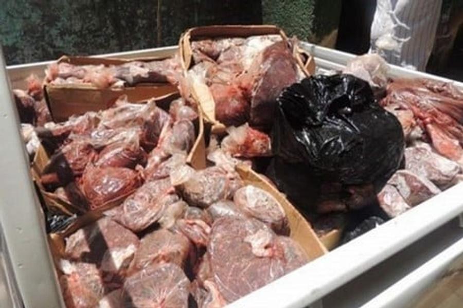 حجز لحوم فاسدة موجهة للاستهلاك بمولاي عبد الله أمغار