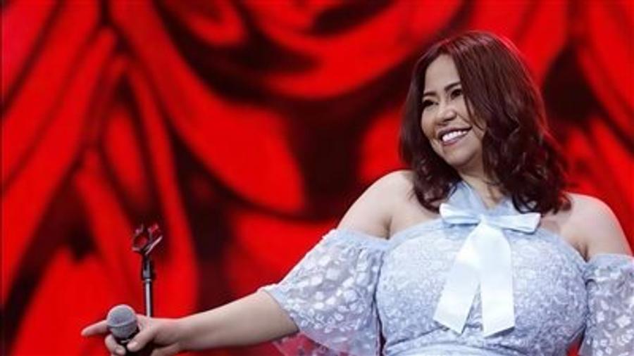 شيرين عبد الوهاب تخطف الأنظار في أول ظهور لها
