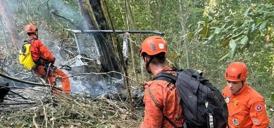 里约热内卢附近直升机坠毁造成四人遇难