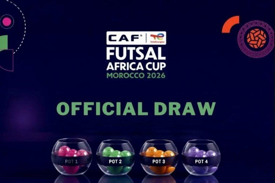 CAN Futsal 2026 : le tirage au sort de la phase finale aura lieu lundi à Rabat