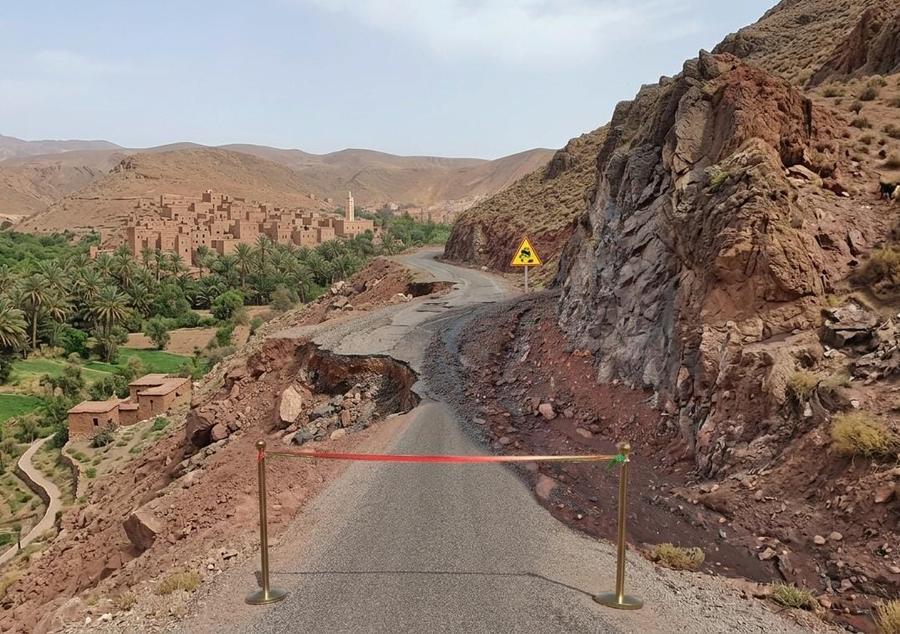 السيول تعزل ساكنة دوار بورزازات