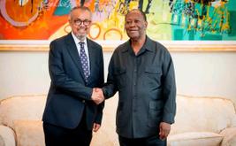 WHO strengthens partnership with Côte d’Ivoire to support health system transformation