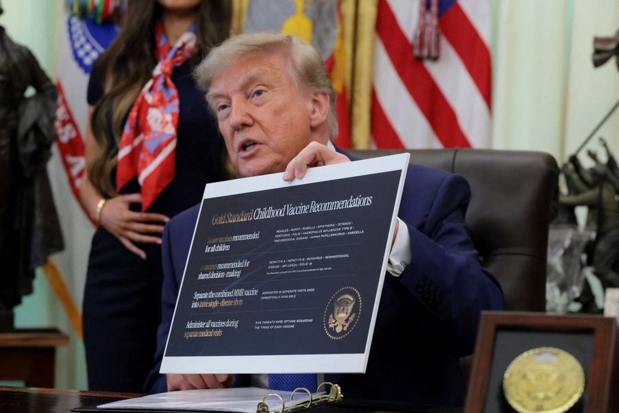 Vaccination des enfants : l’OMS met en garde contre les nouvelles orientations de Trump