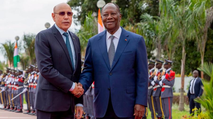 Côte d’Ivoire-Mauritanie : Alassane Ouattara et Mohamed Ould Cheikh El Ghazouani renforcent leur coopération