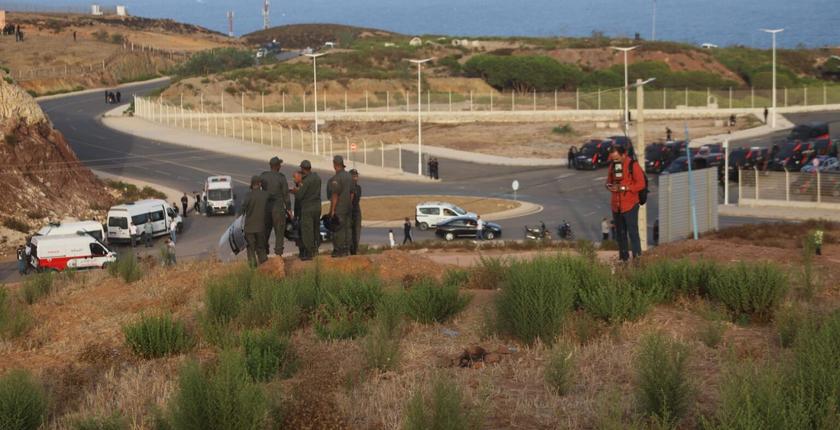 مروحية ودوريات لتأمين محيط سبتة استباقا لـ 15 غشت