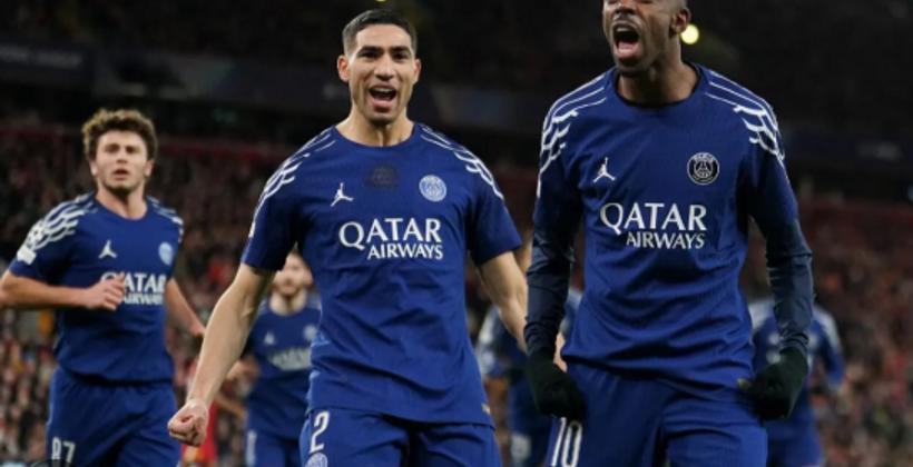 حكيمي يزين قائمة باريس سان جيرمان في نهائي كأس السوبر الأوروبي
