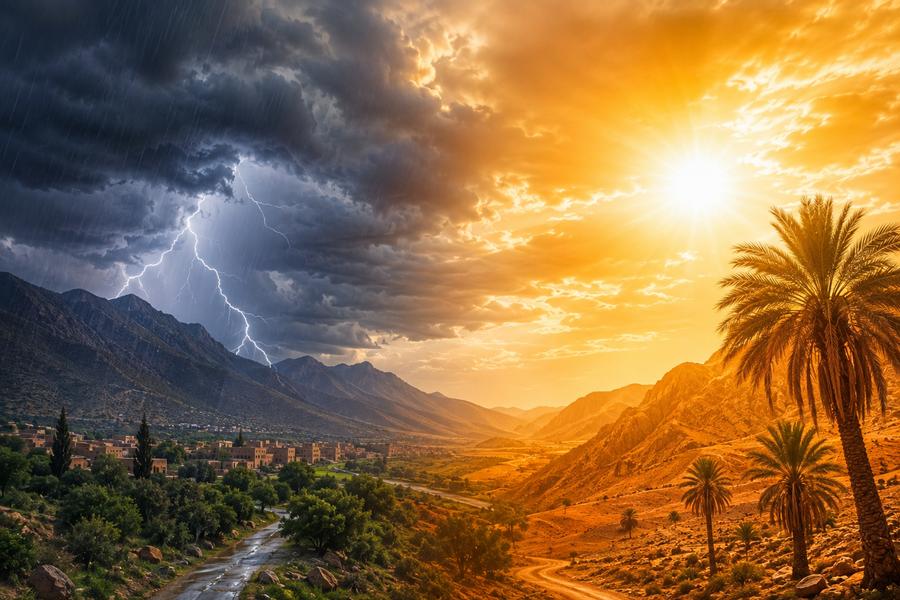 Météo : des orages et une vague de chaleur jusqu’à 48 °C cette semaine