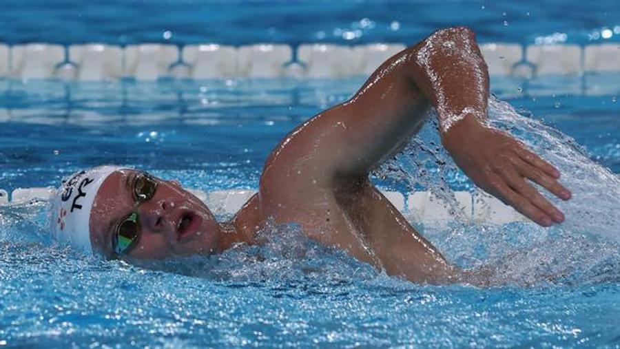 אליפות אירופה בשחייה: צרפת מגיעה לגמר 4x200 מטר עם לאון מארשנד שיתחרה