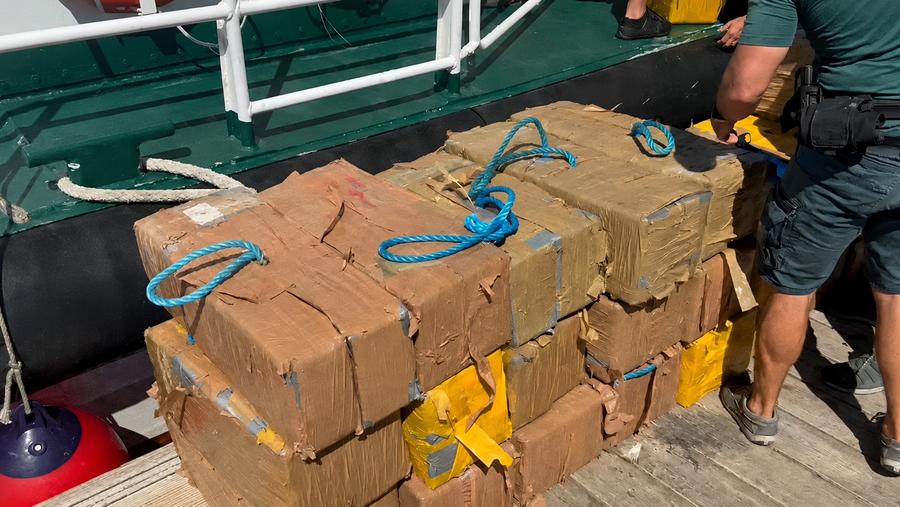 Espagne : plus de 800 kg de cocaïne saisis au large de Punta Umbría après une course-poursuite en mer