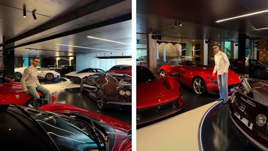 Cristiano Ronaldo : un garage de luxe évalué à plusieurs millions