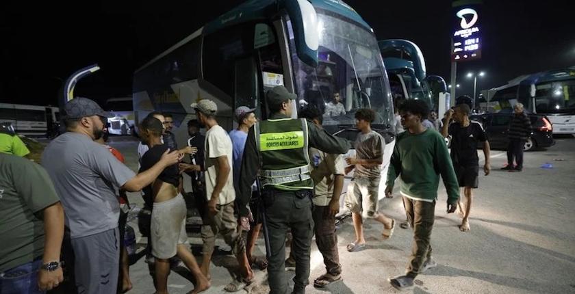 توقيف 61 شخصا متورطين في التحريض على الهجرة
