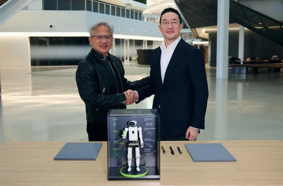 LG Electronics prépare un robot humanoïde avec Nvidia pour 2027
