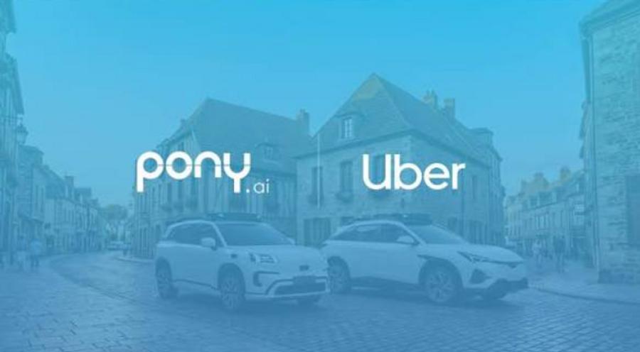 优步与Pony.ai计划在欧洲和中东部署2000辆自动驾驶出租车