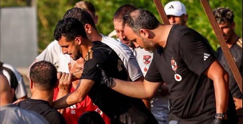 الأهلي المصري يعلن إصابة يوسف بلعمرى بقطع في الرباط الصليبي