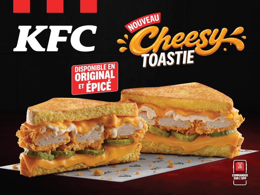 KFC Maroc enrichit son offre estivale avec le lancement du Cheesy Toastie