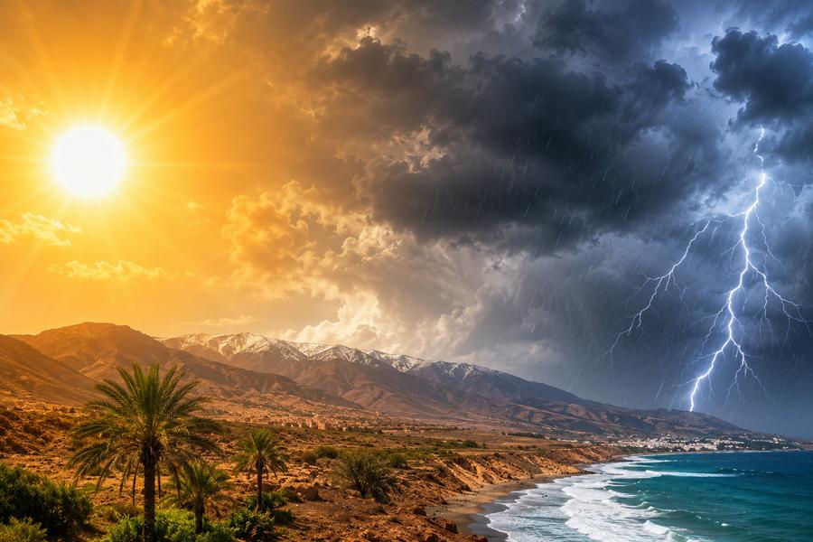 Prévisions météo : chaleur persistante et risque d’orages dans plusieurs régions du Maroc
