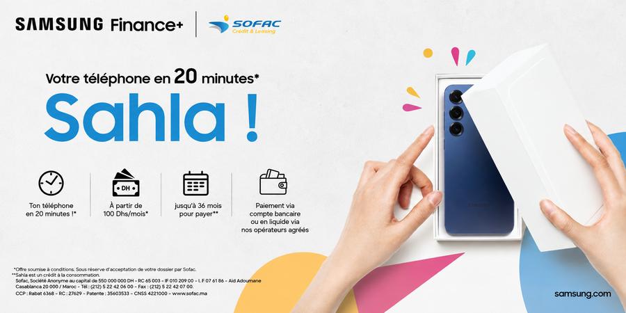 Le Maroc devient le premier pays africain à adopter Samsung Finance+