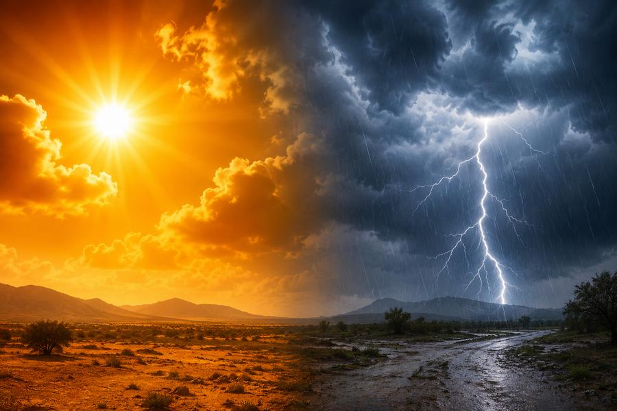 Maroc : la DGM alerte sur une vague de chaleur et des orages jusqu’à vendredi