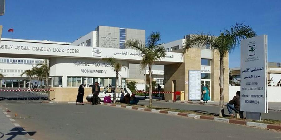 مستشفى الجديدة ينفي وضع سيدة مولودها أمام باب المؤسسة