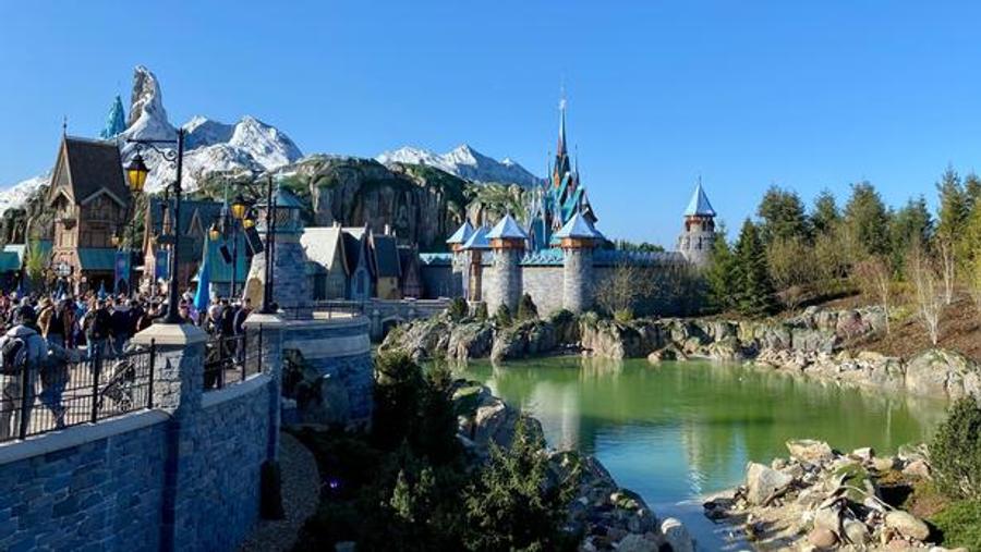 La expansión de Frozen impulsa un aumento de visitantes en Disneyland París