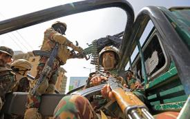 Houthi drone and missile attacks kill dozens of Yemeni government soldiers
